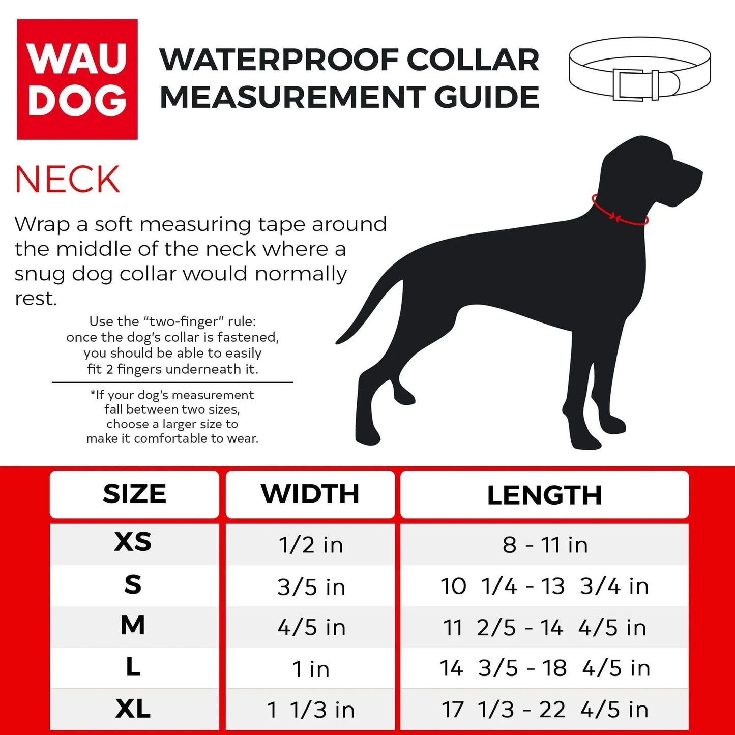 NASA Leather Dog Collar for X-Small Dogs