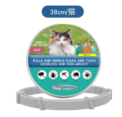 Adjustable Anti-Flea Collar for Dogs and Cats (One Set)