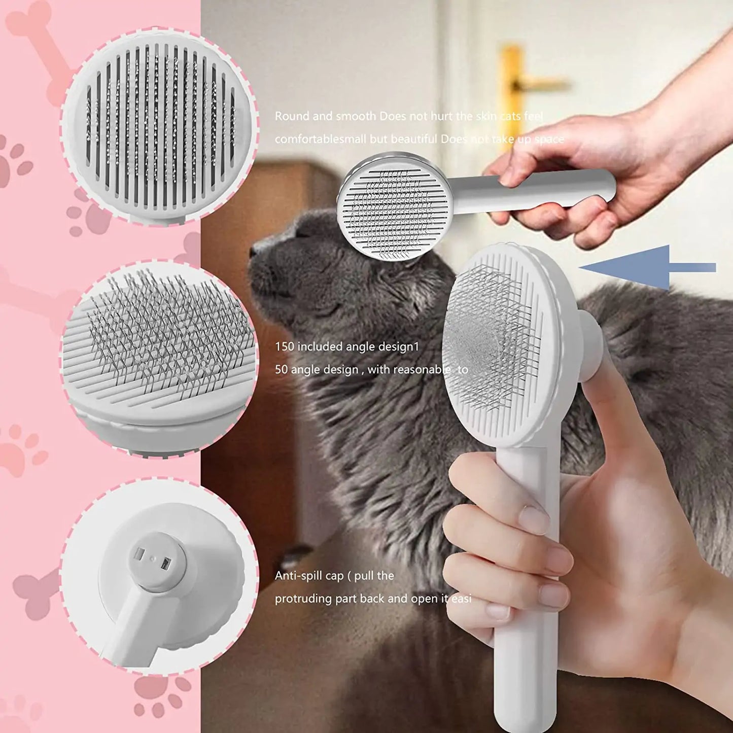 QuickClean Pet Brush