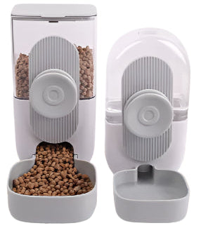 Hanging Pet Feeder & Water Dispenser