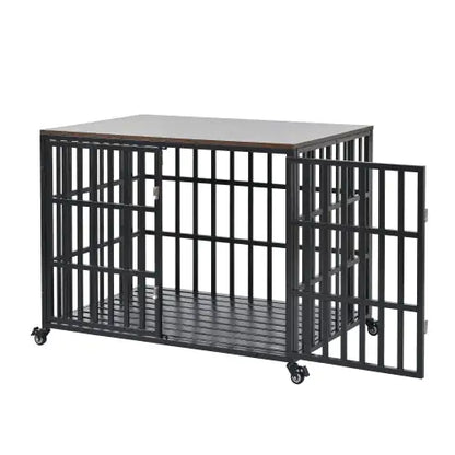 42" Heavy Duty Dog Crates Are Suitable For  Medium-Large sized Dogs