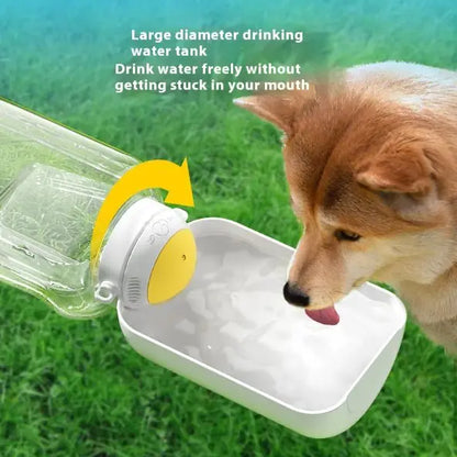 Portable Water Dispenser And Food Cup for Pets