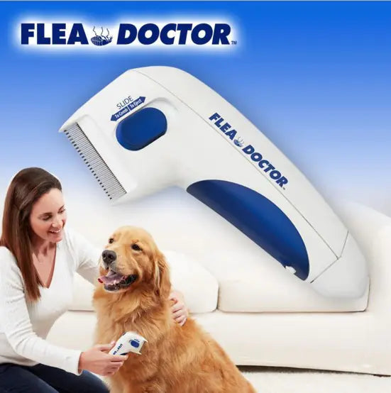 Electric Flea Doctor Comb for Pet Flea Removal