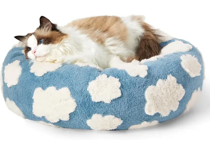 Fluffy Cloud Cat Bed