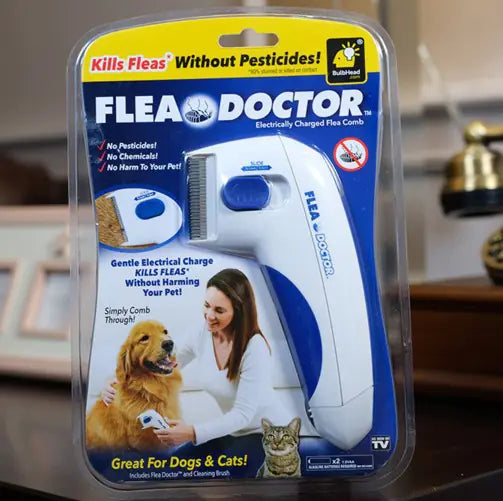 Electric Flea Doctor Comb for Pet Flea Removal