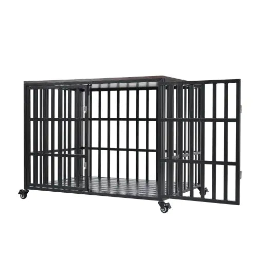 42" Heavy Duty Dog Crates Are Suitable For  Medium-Large sized Dogs