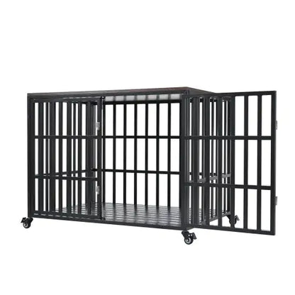 42" Heavy Duty Dog Crates Are Suitable For  Medium-Large sized Dogs