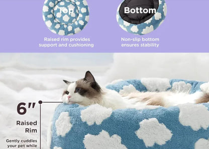 Fluffy Cloud Cat Bed